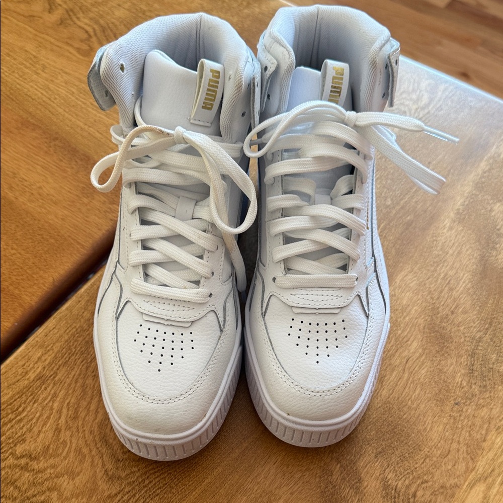 Puma Classic White High-Tops